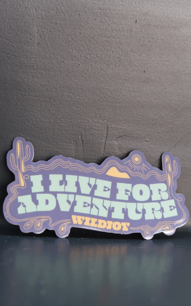 Live for Adventure Sticker
