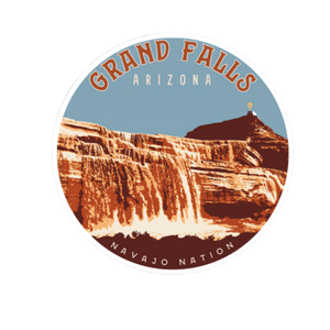 
                
                    Load image into Gallery viewer, Grand Falls Sticker
                
            